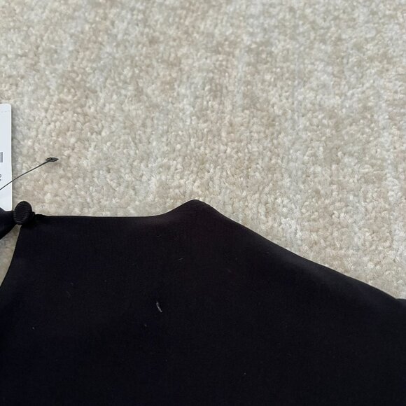 NWT Express Long Sleeve Bodysuit Blouse Top in Black M - Picture 8 of 10
